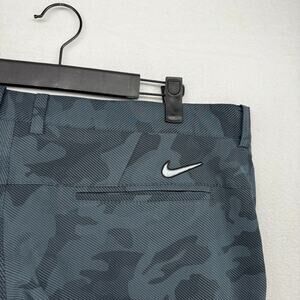Nike Golf Pants men's 38x34 Gray Camo Sport Performance Camouflage Chino Flex